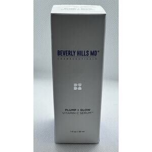 BEVERLY HILLS MD Plump + Glow Vitamin C Serum 1 fl Oz NIB NEW